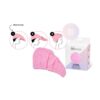 IDC Institute Fast Drying Hair Turban Pink - Πετσέτα Μαλλιών Ροζ