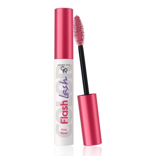 Golden Rose Flash Lash Colored Mascara Pink Blaze 05 9ml - Μάσκαρα Για Διαχωρισμό & Όγκο Ροζ