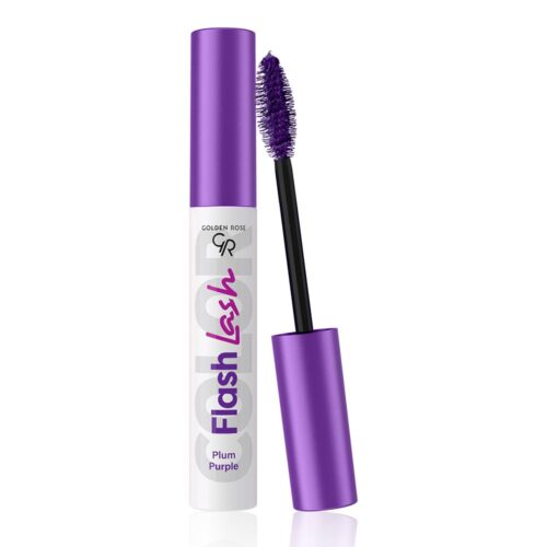 Golden Rose Flash Lash Colored Mascara Plum Purple 07 9ml - Μάσκαρα Για Διαχωρισμό & Όγκο Μοβ