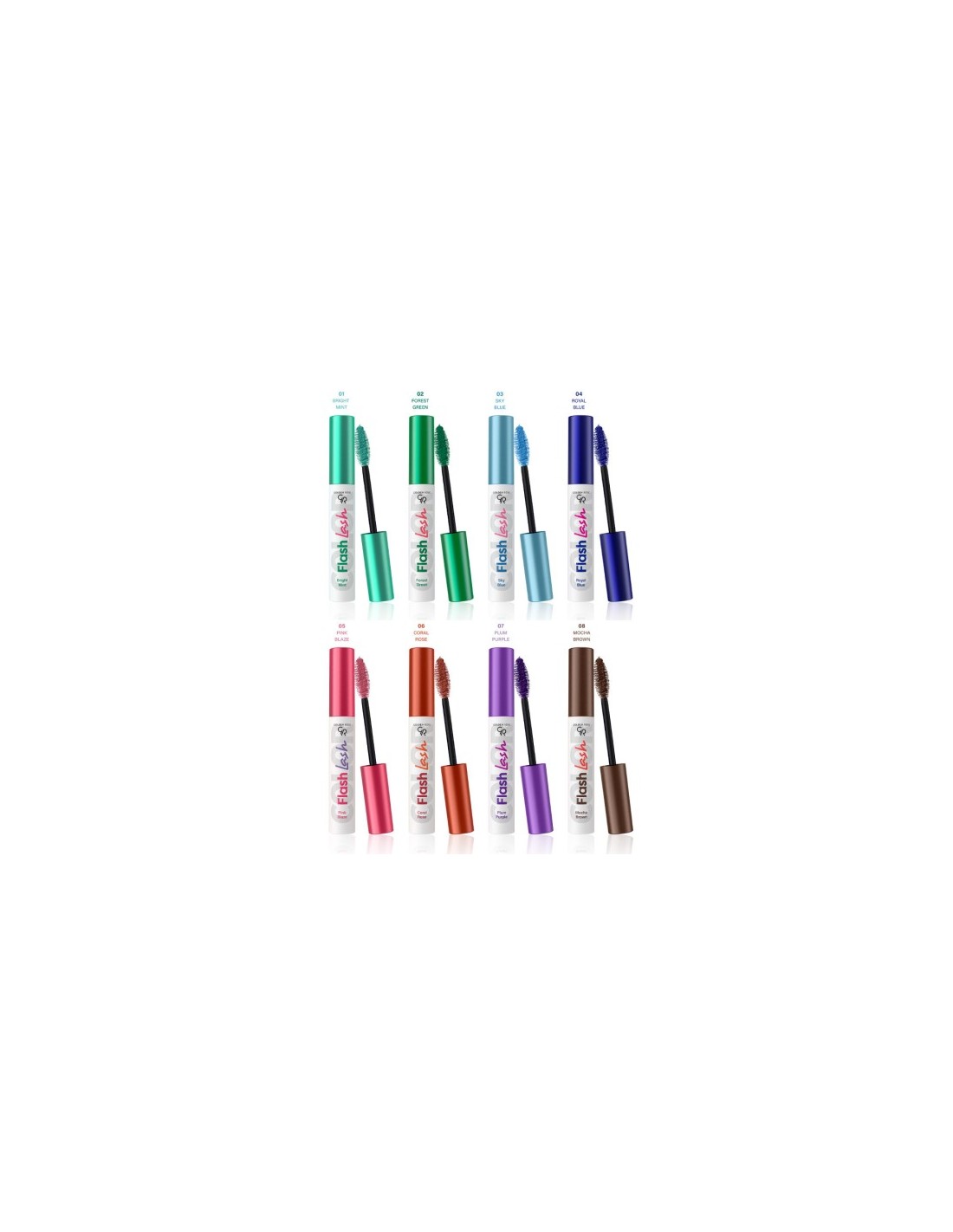 Golden Rose Flash Lash Colored Mascara Coral Rose 06 9ml