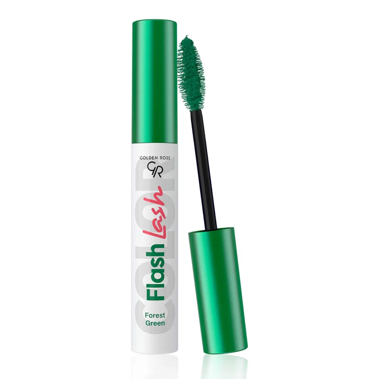 Golden Rose Flash Lash Colored Mascara Forest Green 02 9ml - Μάσκαρα Για Διαχωρισμό & Όγκο Πράσινη