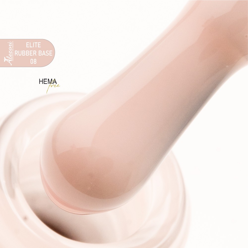 Alezori Rubber Base Elite 08 15ml Hema Free