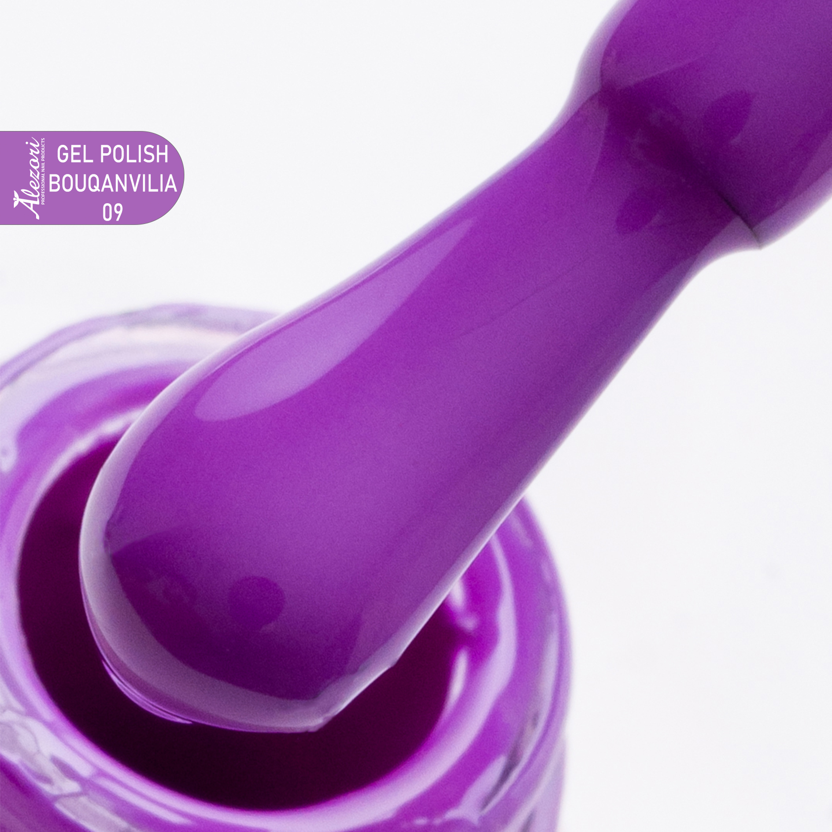 Alezori Gel Polish Bouqanvilia 09 No664 15ml