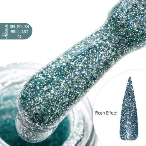 Alezori Gel Polish Brilliant Flash Effect 04 15ml