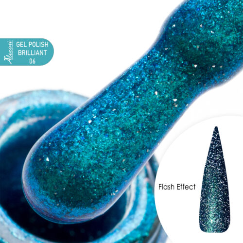 Alezori Gel Polish Brilliant Flash Effect 06 15ml