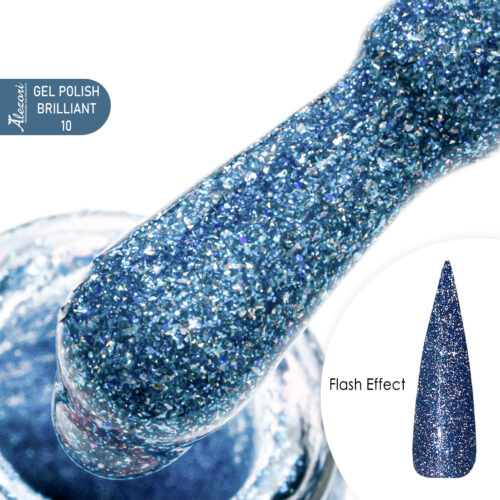 Alezori Gel Polish Brilliant Flash Effect 10 15ml