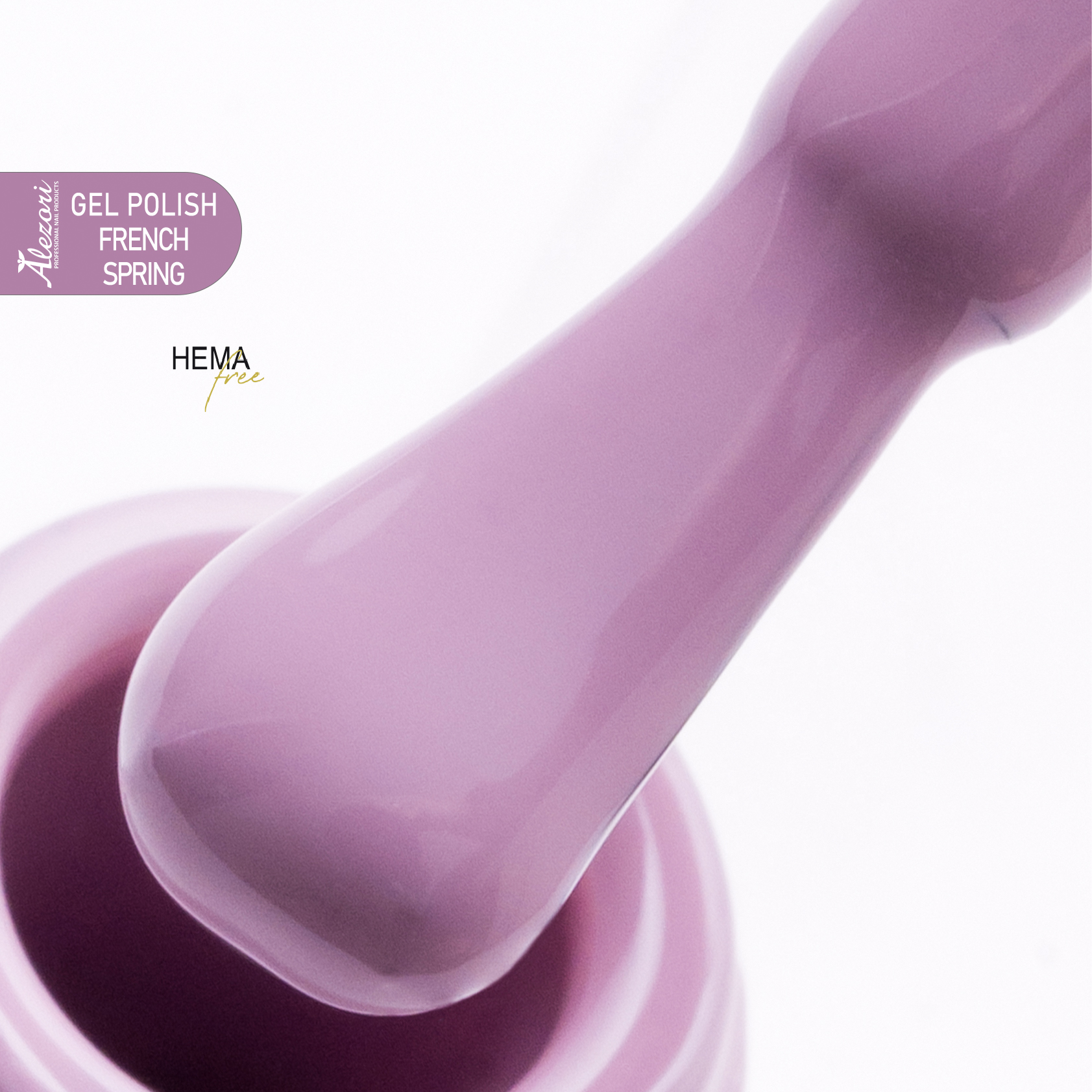 Alezori Gel Polish French Spring Hema Free 15ml