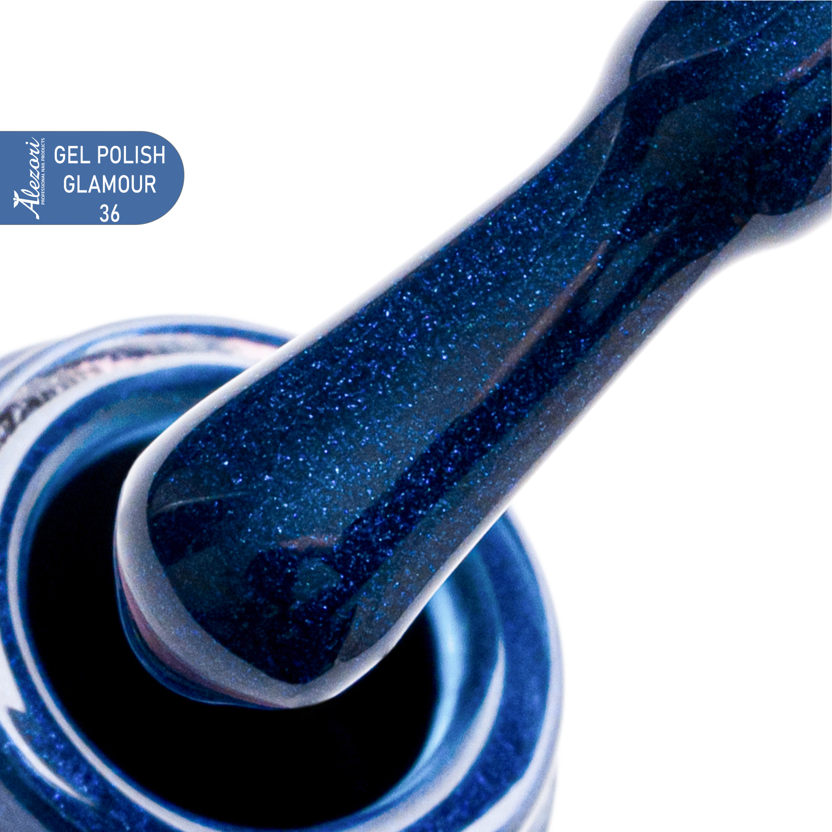 Alezori Gel Polish Glamour 36 No165 Shimmer 15ml