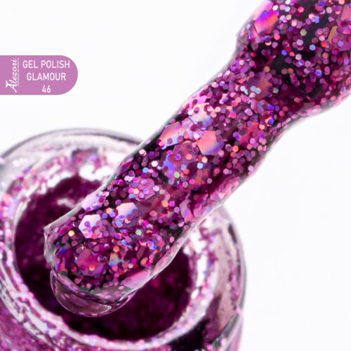 Alezori Gel Polish Glamour 46 No604 Glitter 15ml