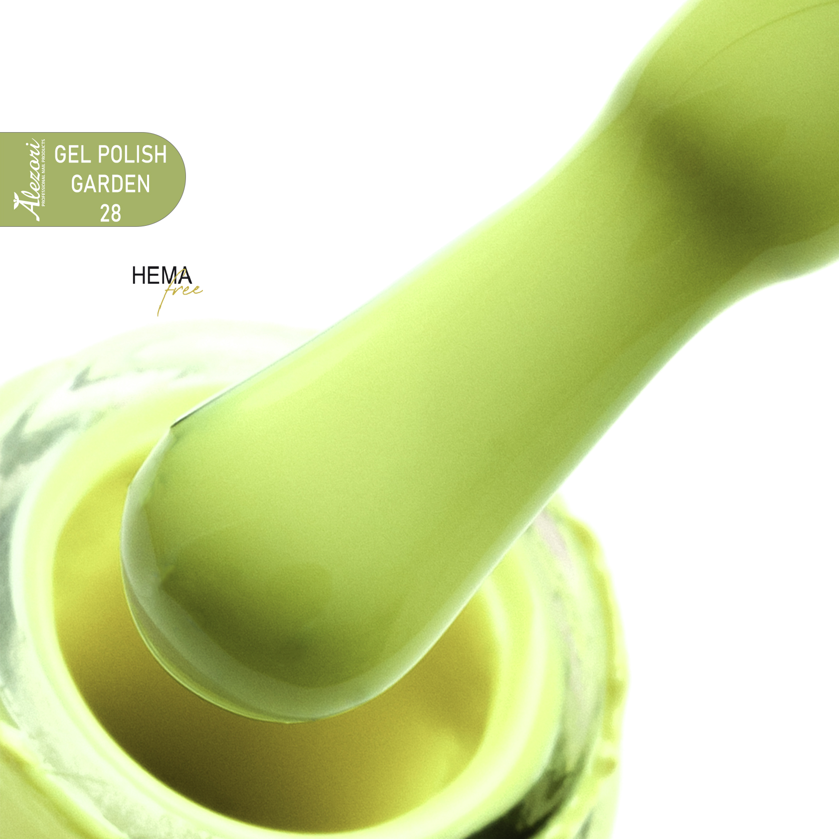 Alezori Gel Polish Garden Hema Free 28 15ml