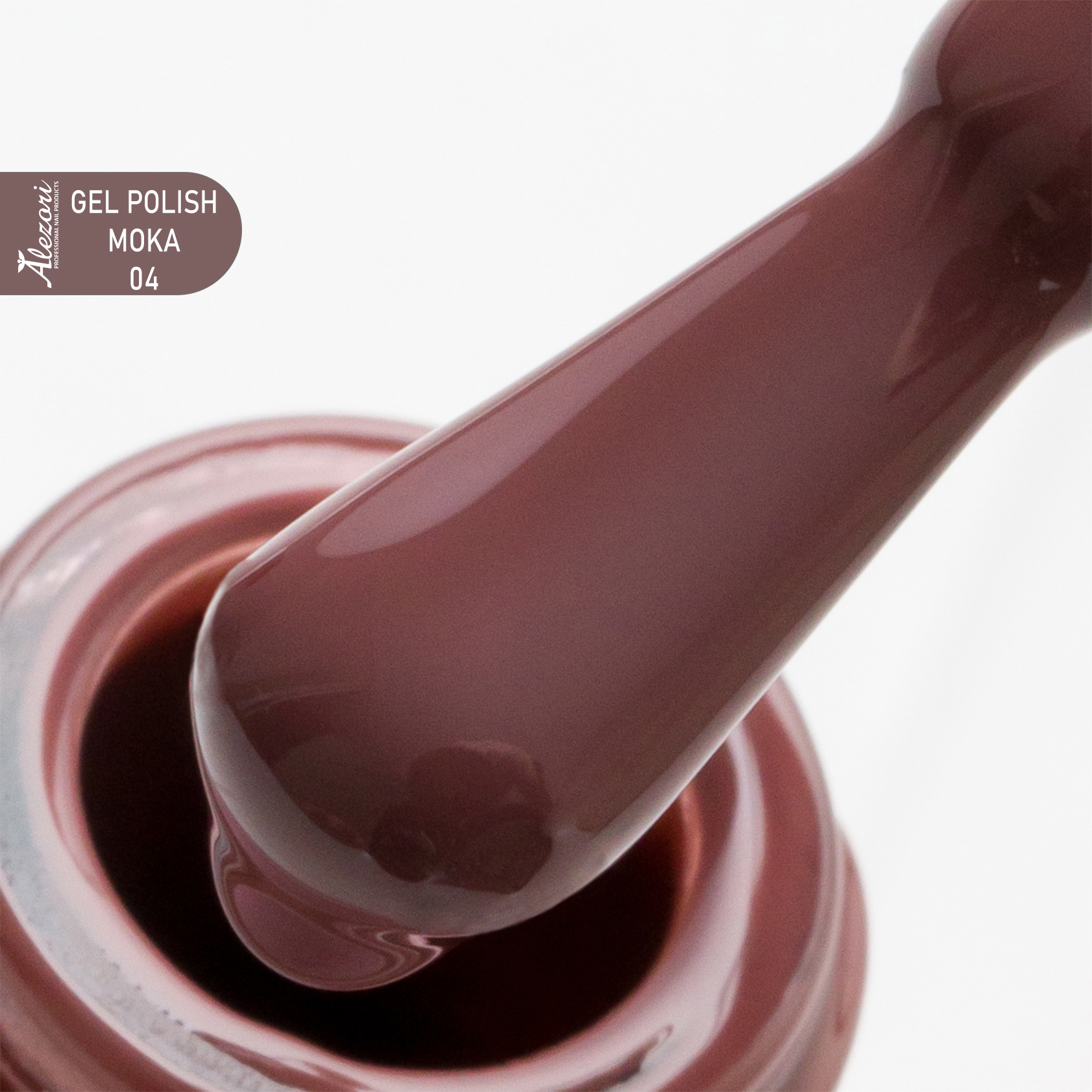 Alezori Gel Polish Moka 04 No157 15ml