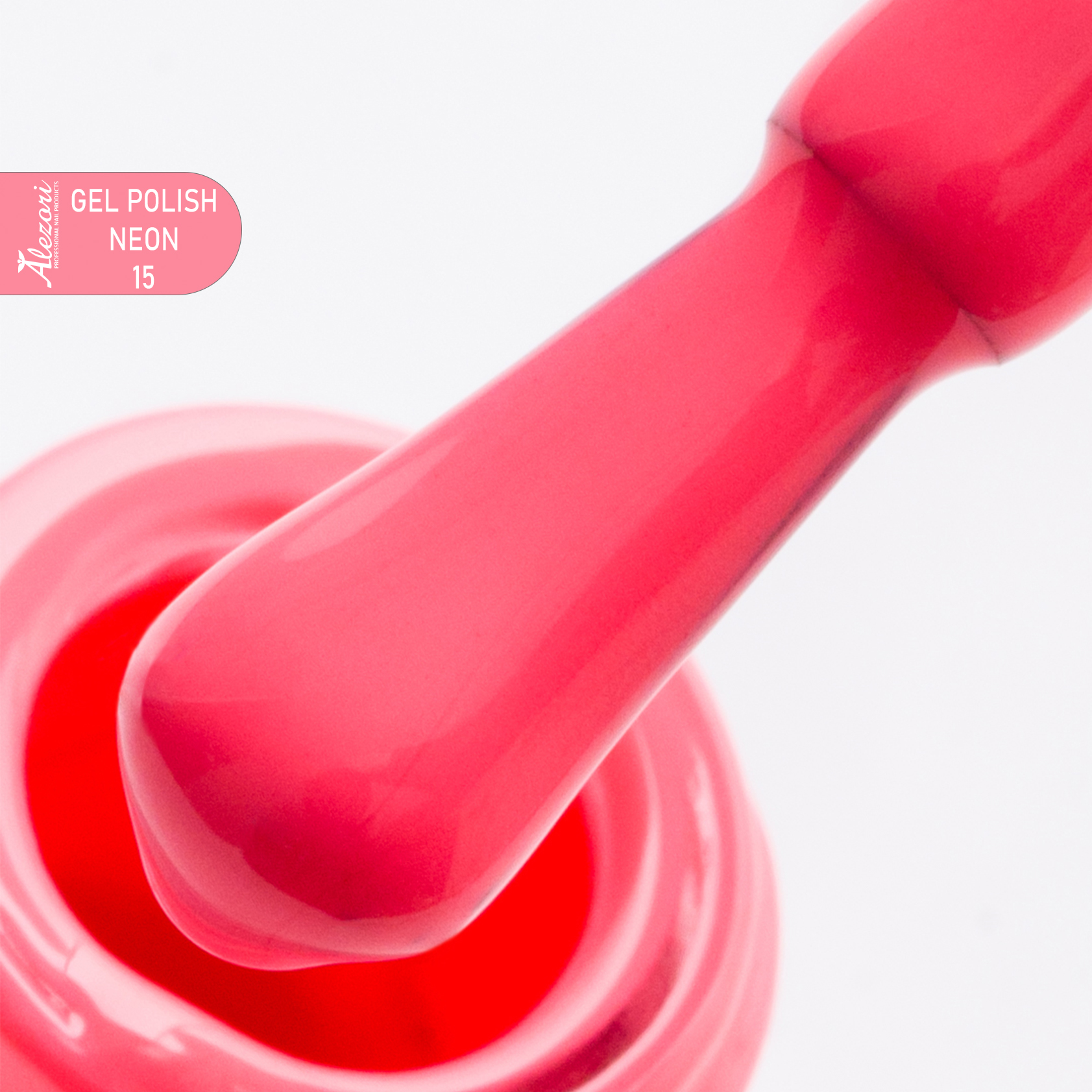 Alezori Gel Polish Neon 15 No558 15ml