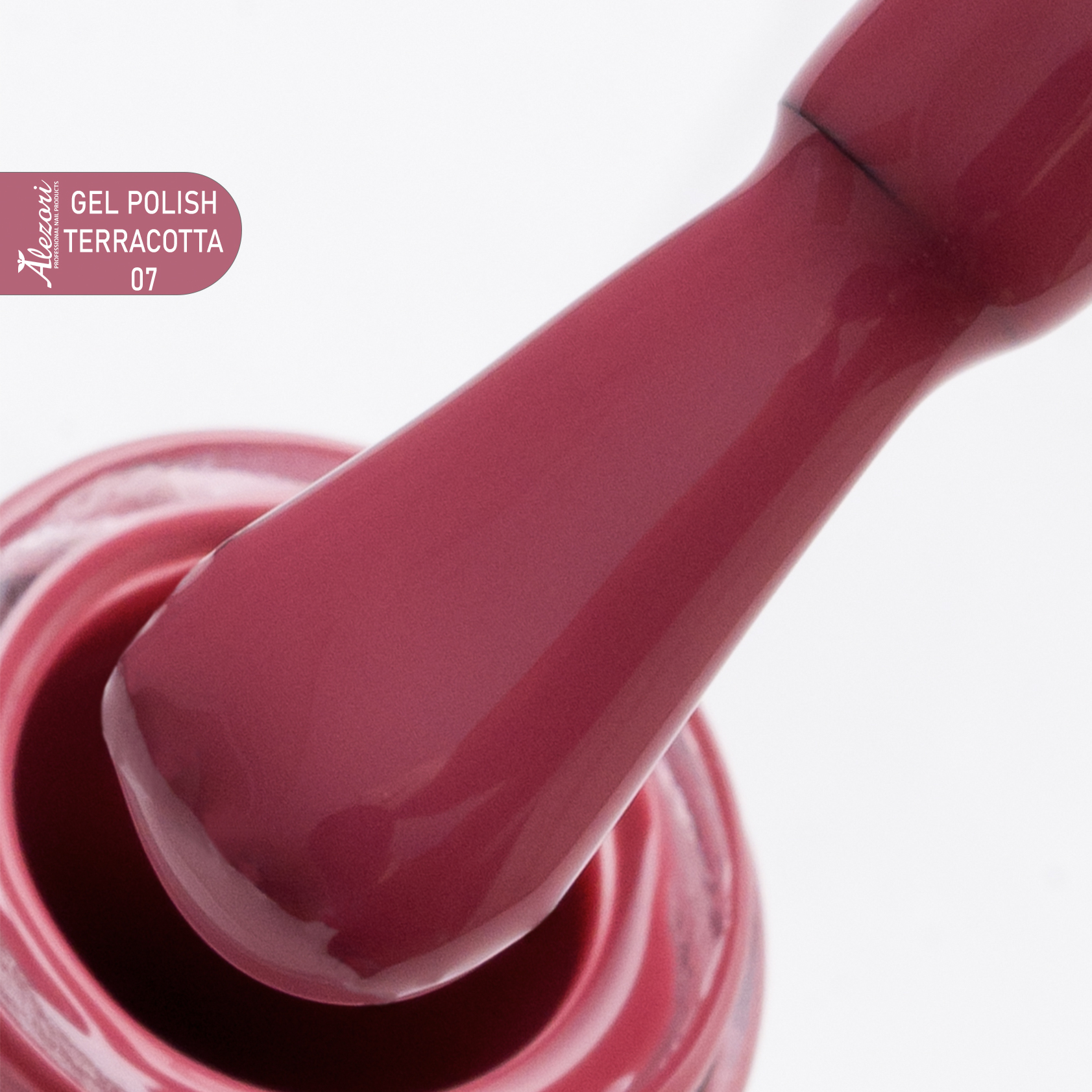 Alezori Gel Polish Terracotta 07 No3216 15ml