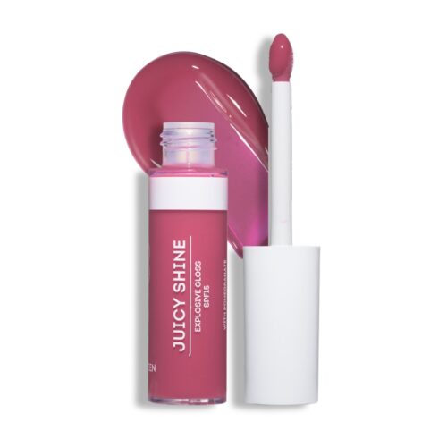 Seventeen Juicy Shine Explosive Gloss SPF15 03 Natural Pink 10ml - Ενυδατικό lip gloss