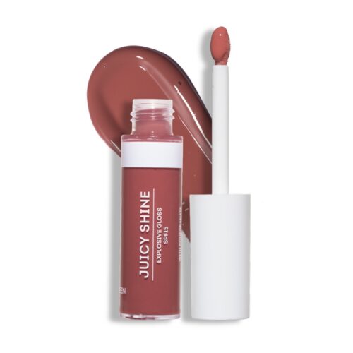 Seventeen Juicy Shine Explosive Gloss SPF15 04 Nude 10ml - Ενυδατικό lip gloss