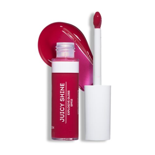 Seventeen Juicy Shine Explosive Gloss SPF15 06 Dreamy Pink 10ml - Ενυδατικό lip gloss