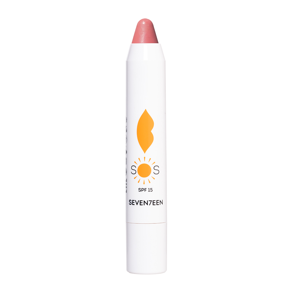 Seventeen Sos Lip Repair SPF15 03 Rosy 2.6gr - Κρεμώδες Lip Balm Για Ενυδάτωση & Προστασία