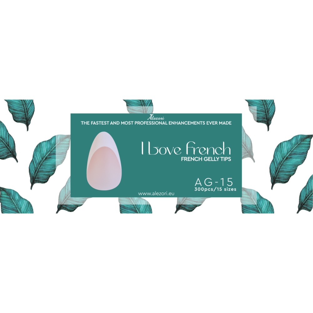 Alezori French Gelly Tips AG-15 300τεμ.