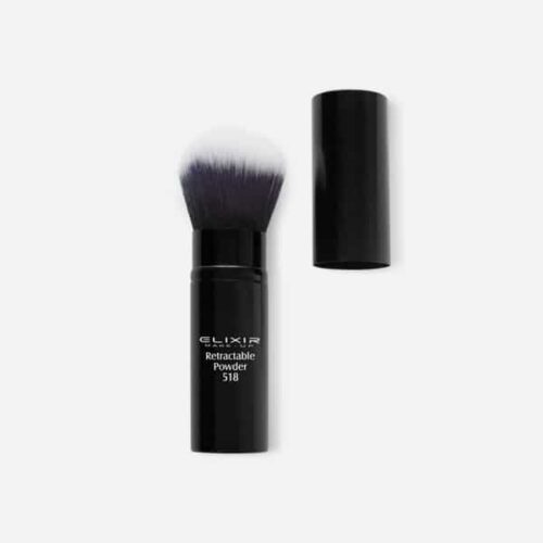 Elixir Retractable Powder Brush #518 - Πινέλο Πολλαπλών Χρήσεων Με Καπάκι