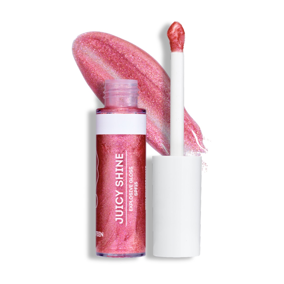 Seventeen Juicy Shine Explosive Gloss SPF15 17 Candy Sparkle 10ml - Ενυδατικό lip gloss