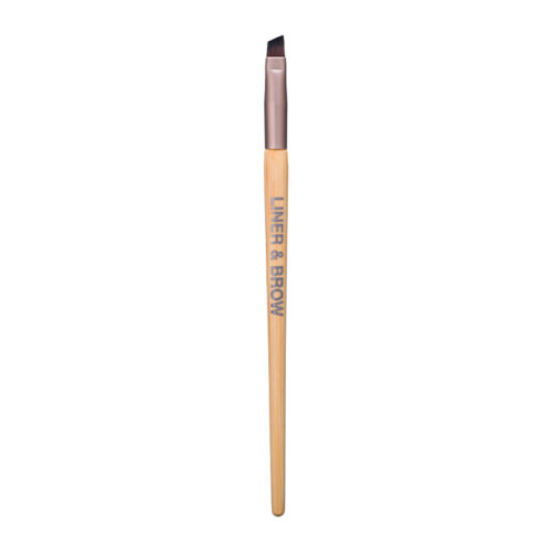 Seventeen Liner & Brow Brush Bamboo Handle - Πινέλο Ματιών & Φρυδιών