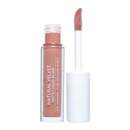 Seventeen Natural Velvet Matte Liquid Blush Warm Natural 02 5ml - Υγρό Ματ Ρουζ