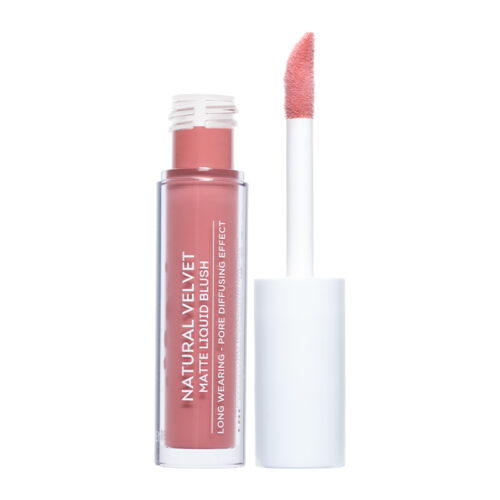 Seventeen Natural Velvet Matte Liquid Blush Happy 04 5ml - Υγρό Ματ Ρουζ