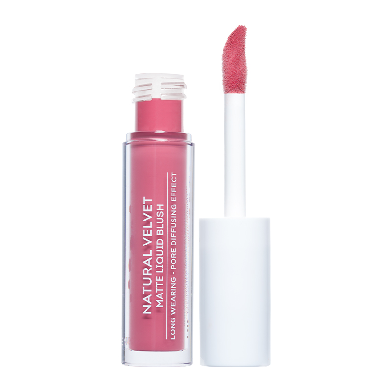 Seventeen Natural Velvet Matte Liquid Blush Rose 06 5ml - Υγρό Ματ Ρουζ