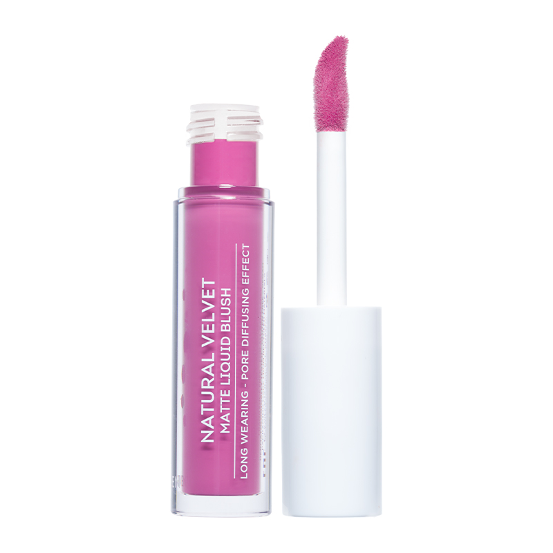 Seventeen Natural Velvet Matte Liquid Blush Pink 08 5ml - Υγρό Ματ Ρουζ