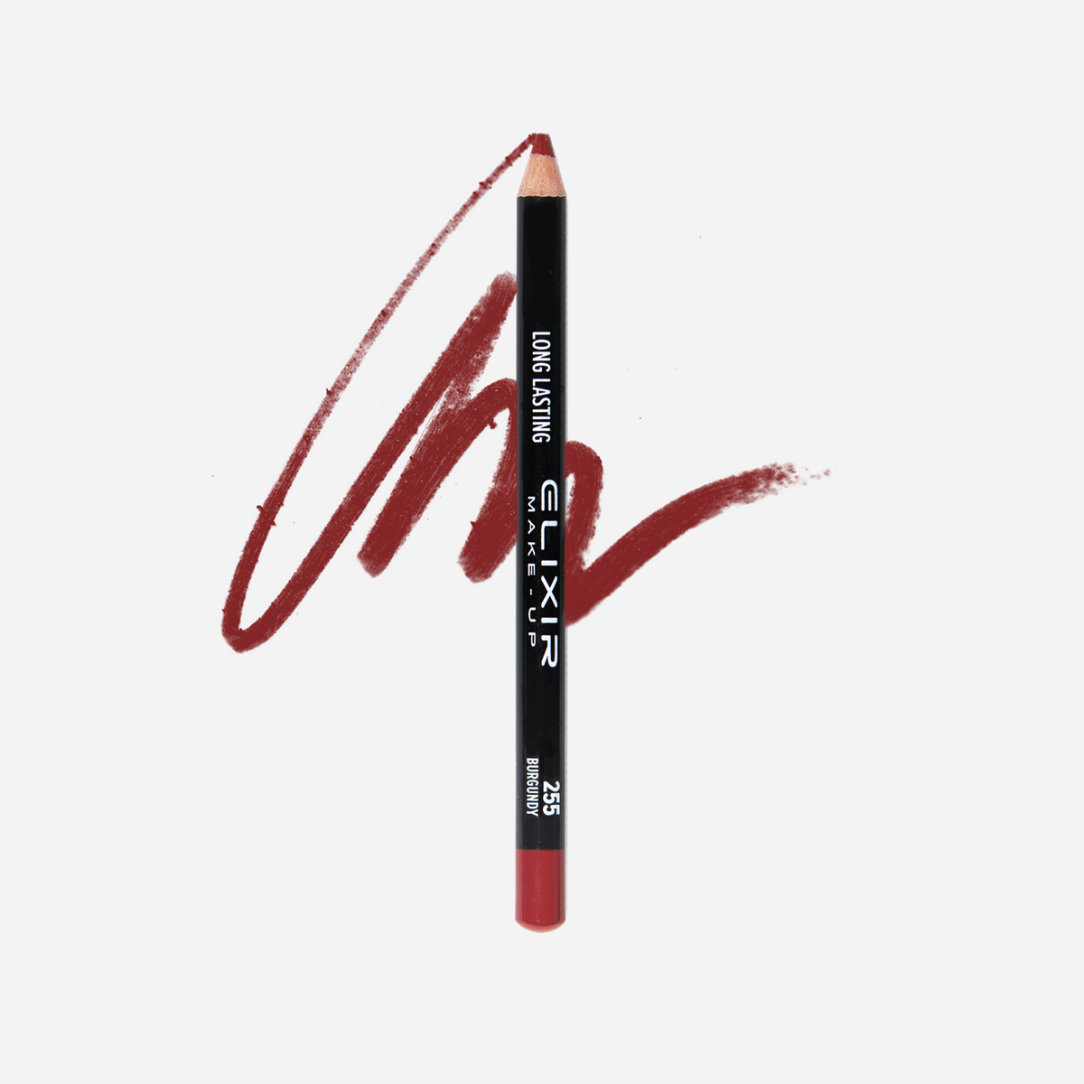 Elixir Ξύλινο Μολύβι Χειλιών Long Lasting #255 Burgundy - Image 2