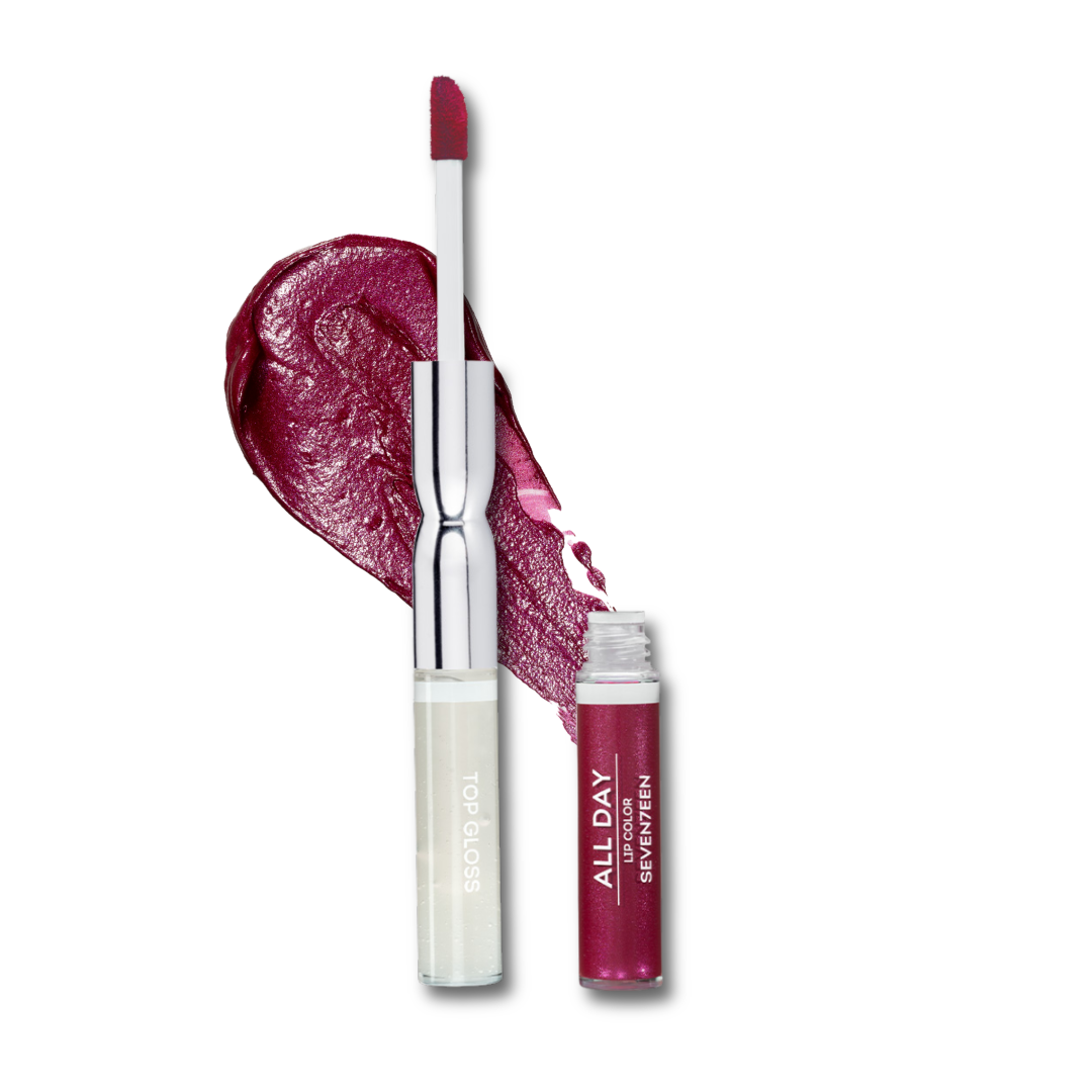 Seventeen All Day Lip Color & Top Gloss 97 10ml – Ανεξίτηλο Διπλό Κραγιόν Ματ