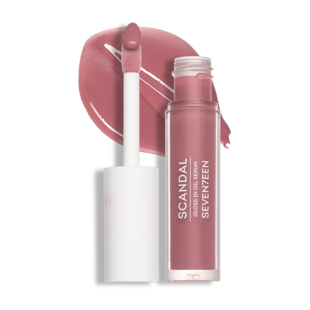 Seventeen Scandal Gloss in Oil Serum Au Naturel 03 5ml - Έλαιο-Ορός Χειλιών Για Περιποίηση & Έντονη Λάμψη