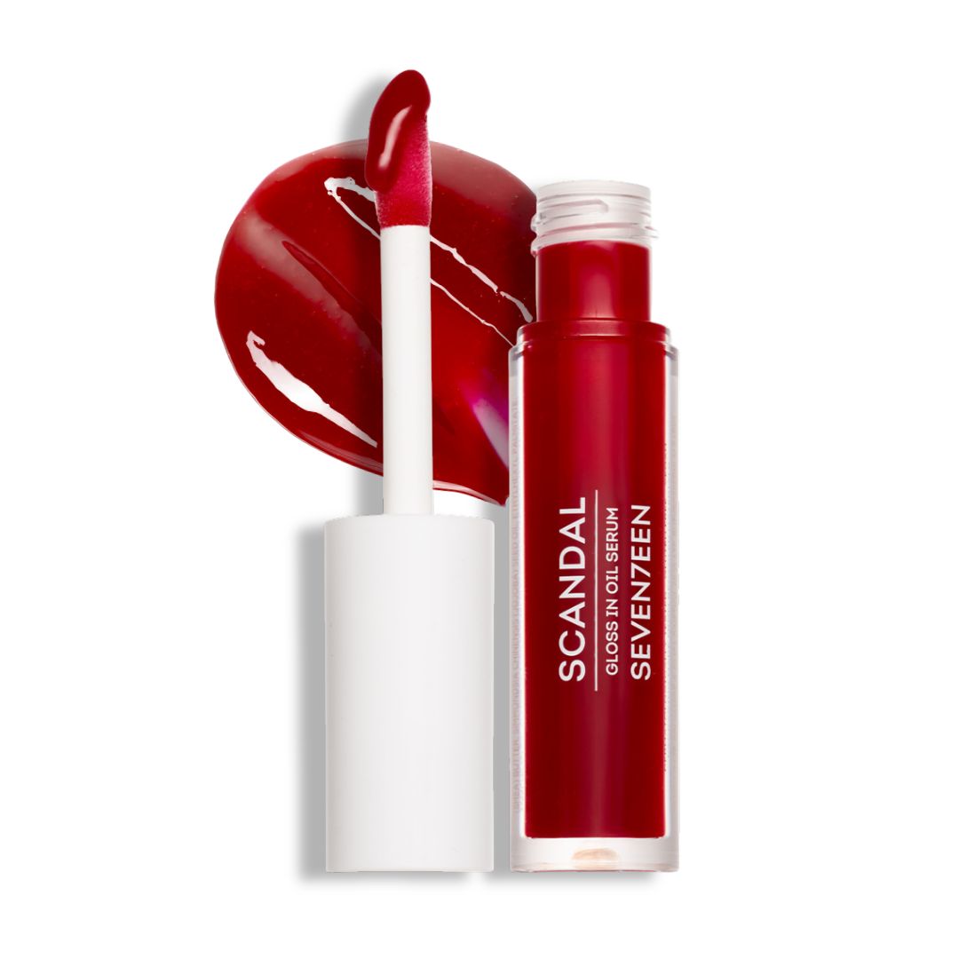 Seventeen Scandal Gloss in Oil Serum Red Spice 05 5ml - Έλαιο-Ορός Χειλιών Για Περιποίηση & Έντονη Λάμψη