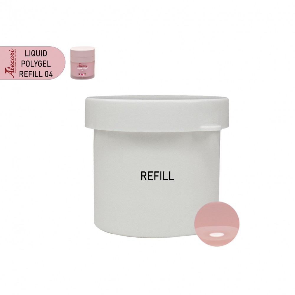 Alezori Refil Liquid Polygel Hema Free 04 50ml