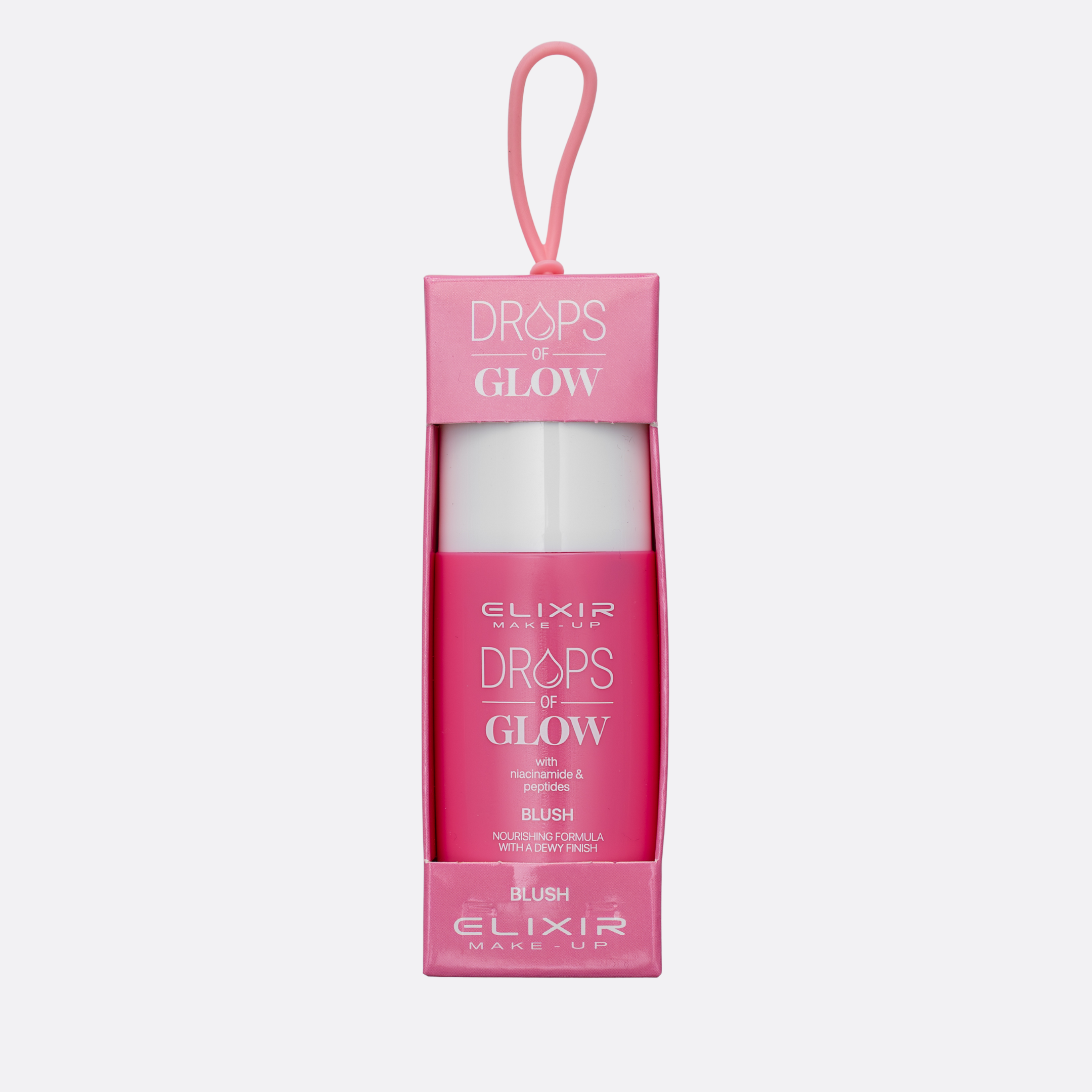 Elixir Drops Of Glow Blush 30ml - Υγρό Ρουζ Με Νιασιναμίδη Πεπτίδια & Υαλουρονικό Οξύ