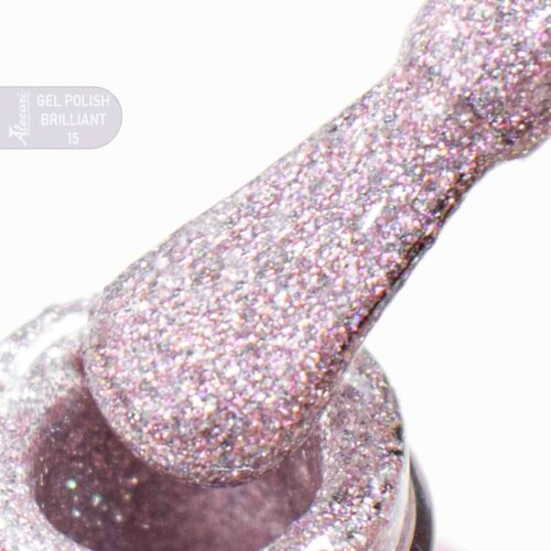 Alezori Gel Polish Brilliant Flash Effect 15 15ml