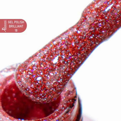 Alezori Gel Polish Brilliant Flash Effect 18 15ml