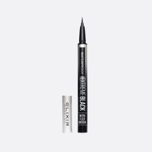 Elixir Waterproof Extreme Black Eyeliner #998 0.6ml - Αδιάβροχο Ματ Eyeliner Μαύρο