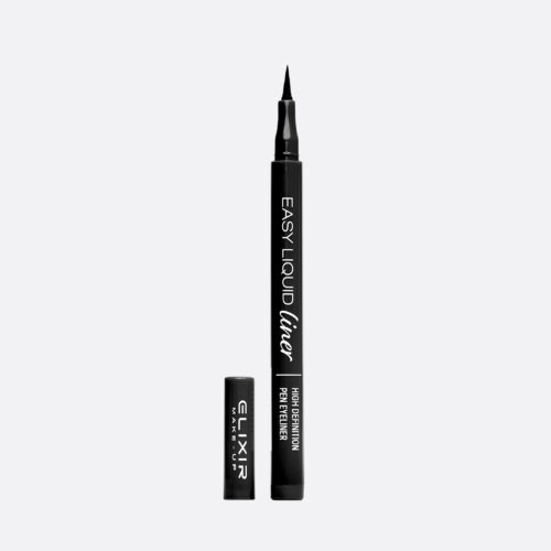 Elixir Easy Liquid Eyeliner #999A Black 1ml - Eyeliner Με Σατινέ Υφή Μαύρο