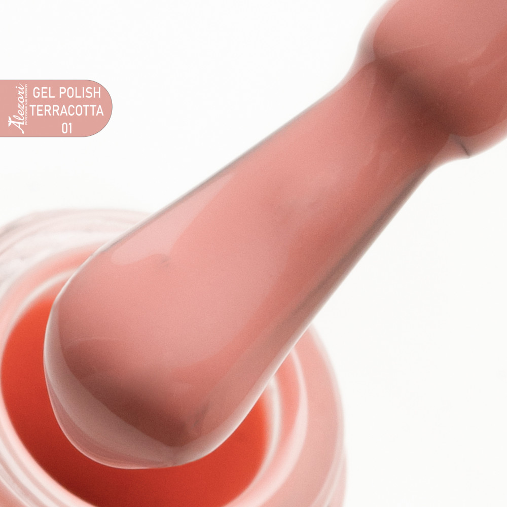 Alezori Gel Polish Terracotta 01 No720 15ml