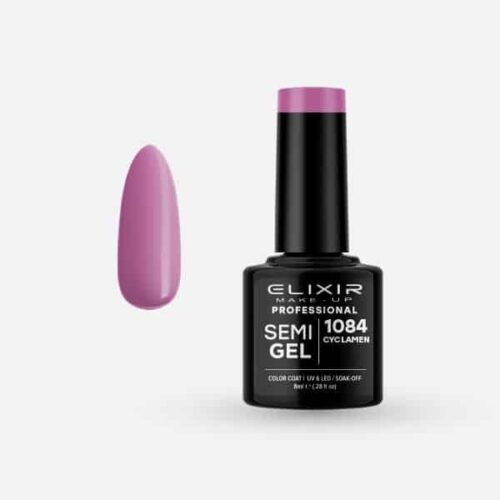Elixir Ημιμόνιμο Βερνίκι Νυχιών #1084 Cyclamen 8ml