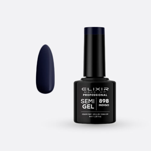Elixir Ημιμόνιμο Βερνίκι Νυχιών #898 Indigo 8ml