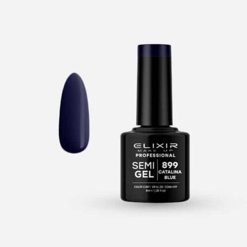 Elixir Ημιμόνιμο Βερνίκι Νυχιών #899 Catalina Blue 8ml