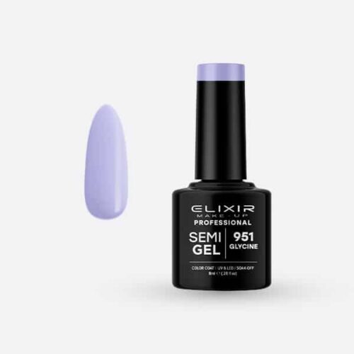 Elixir Ημιμόνιμο Βερνίκι Νυχιών #951 Glycine 8ml