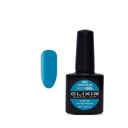 Elixir Ημιμόνιμο Βερνίκι Νυχιών #955 Ionian Blue 8ml