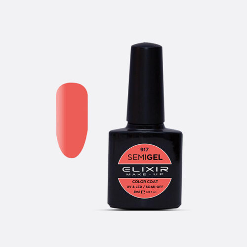 Elixir Ημιμόνιμο Βερνίκι Νυχιών #917 Indian Red 8ml