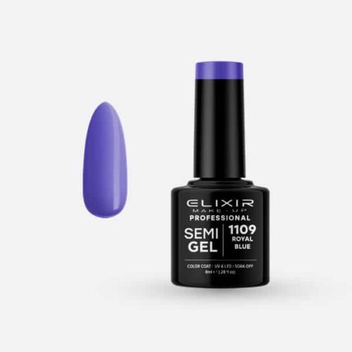 Elixir Ημιμόνιμο Βερνίκι Νυχιών #1109 Royal Blue 8ml