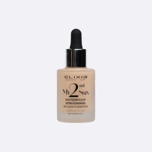 Elixir My 2nd Skin Foundation Waterproof #01 30ml - Αδιάβροχο Make-up Με Υψηλή Κάλυψη