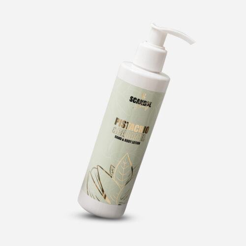 Scandal Beauty Hand & Body Lotion Pistachio & Caramel 200ml - Κρέμα Χεριών & Σώματος Με Άρωμα Φιστίκι Καραμέλα & Βανίλια