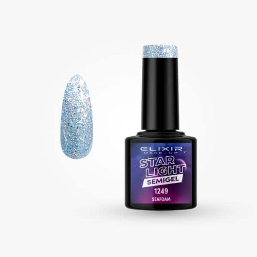 Elixir Ημιμόνιμο Βερνίκι Νυχιών Star Light #1249 Seafoam 8ml